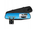 Iwear GT5 2in1 Spogulis + HD Auto DVR Video reģistrātors 170&deg; priek&scaron;ā + aizmugurē G-Sensor 1080p 4.3&#39;&#39; LCD Melna