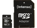 Intenso MEMORY MICRO SDHC 16GB UHS-I/W/ADAPTER 3423470