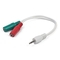 Gembird CABLE AUDIO 3.5MM 4-PIN TO/3.5MM S+MIC CCA-417W