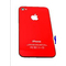 Housings / charging docks sockets / flex cables Apple Iphone 4G battery cover (high copy), red