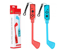 Ponatteno Golf Clubs Compatible with Mario Golf - For Switch Joy-Con (2 Pack Set)