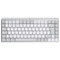 Logitech MX Mini For Mac Wireless Mechanical Keyboard (Tactile Quiet Switches) (Pale Grey)