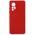 Evelatus 12 Lite Premium Soft Touch Silicone Case Xiaomi Red