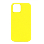 Evelatus iPhone 12 mini Premium Soft Touch Silicone Case Apple Lemon Yellow