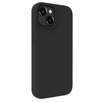 Evelatus Premium Magsafe Mīksta pieskāriena silikona maks - vāciņš Apple iPhone 15 Plus Melns