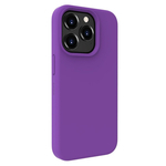 Evelatus Premium Magsafe Mīksta pieskāriena silikona maks - vāciņš Apple iPhone 15 Pro Violeta