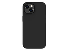 Evelatus Premium Mīksta pieskāriena silikona aizmugures maks-apvalks priek&scaron; iPhone 15 Plus Melna