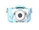 CP X5 Bēnu Digitālā Foto un Video Kamera ar Gumijas čeholu MicroSD kartes slotu 2&#39;&#39; LCD Zils suns